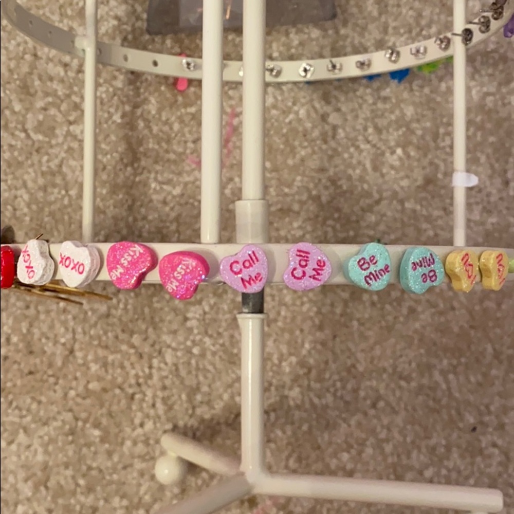 Valentines earrings